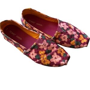 TOMS Women's Floral Slip-On Shoes - Multicolor